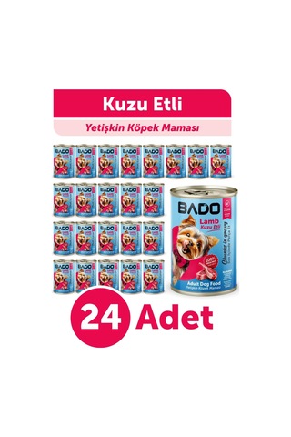 Yetişkin Yaş Köpek Maması Kuzu Etli 400gr 24'lü