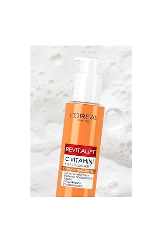 L'oreal Paris Revitalift Clinical C Vitamini Ve Salisilik Asit İçeren, Aydınlatıcı Ve Gözenek Karşıtı Köpük Temizleyici