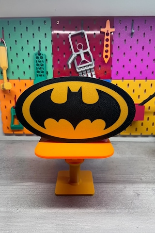 Batman Dekoratif Aydınlatma Led Gece Lambası Beyaz