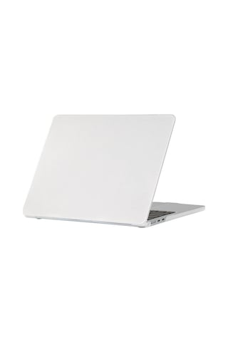 Macbook Air 15inç Uyumlu M2/m3/m4 Kılıf Premium İnce Pc Mat Bottom Kapak A3241 A2941 A3114 Renksiz