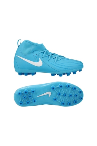Nike Jr. Phantom Luna 2 Academy Ag Çocuk Krampon Dar Kalıp Mavi
