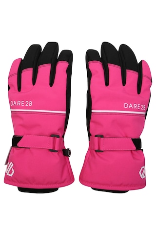 Dare2b Restart Waterproof Çocuk Kayak Eldiveni Pembe