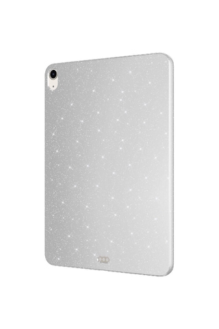 Apple Uyumlu iPad, Air 11 M2/m3 2024 2025 Tablet Kılıfı Işıltılı Parlak Görünüm Koton Case Kılıf