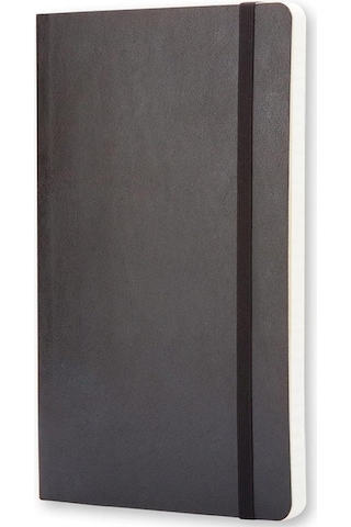 Moleskine Çizgili Siyah Defter Cep Boy Soft Kapak