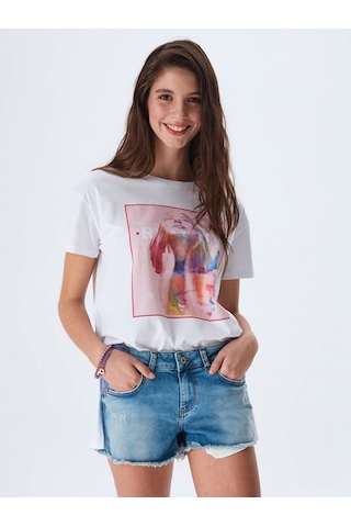 Ltb Pamela Yüksek Bel Şort