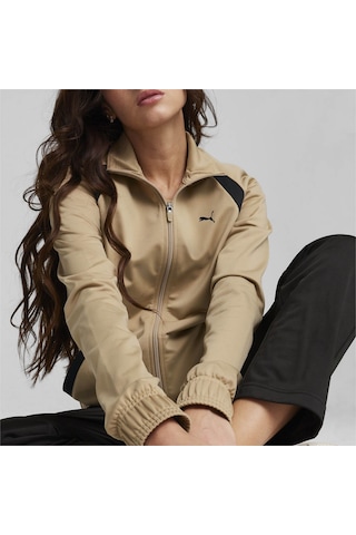 Puma Kadın Alt-üst Takım Bej 675234-83 Classic Tricot Suit Op 24y680000219 6800049 Bej