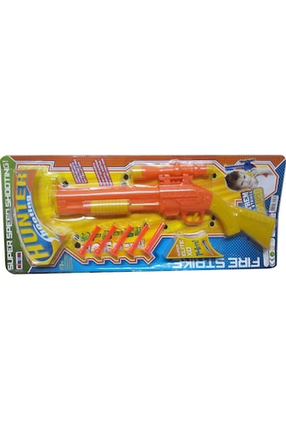 Hunter Shooting Ok Atan Oyuncak Tüfek 45 CM Ok Atan Pompalı Sila