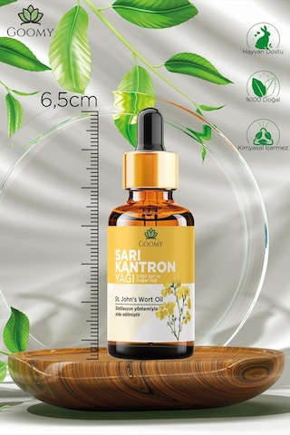 Goomy Sarı Kantoron Yağı %100 Doğal Bitkisel Uçucu Yağ Oil 10ml 10 ML