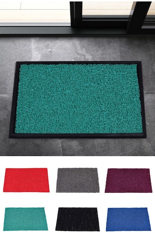 Ekonomik Dezenfektan Havuzlu Renkli Kıvırcık Hijyen Paspas