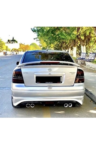 Opel Astra G Hb 1998-2009 Işıklı Spoiler-fiber-astarlı-boyasız