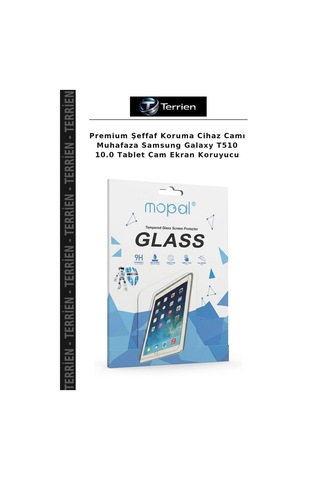 Premium Şeffaf Koruma Cihaz Camı Muhafaza Samsung Galaxy Uyumlu T510 10.0 Tablet Cam Ekran Koruyucu