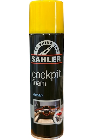 Sahler Araç Kokpit Temizleyici Foam - Okyanus Kokulu Özel Köpük Slikon Sprey