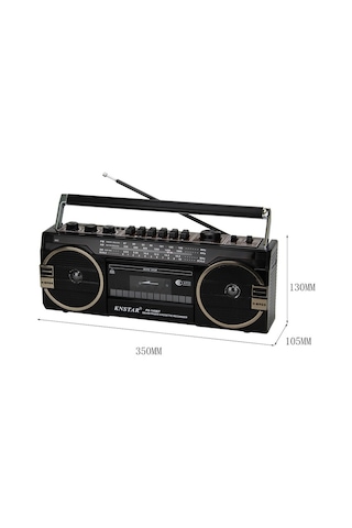 Knstar PX-149BT Bluetooth USB SD FM Kaset Çalar Radyo