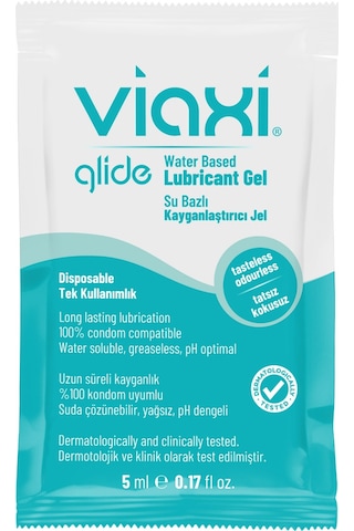 Viaxi Glide Kayganlaştırıcı Jel 5 ML x 100 Adet
