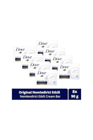 Dove Beauty Cream Bar Original Nemledirici Etkili Sabun 8 x 90 G