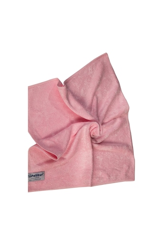 Polikur 3222 Mikrofiber Temizlik & Kurulama Bezi 40X40 Cm. Pembe 16 Adet