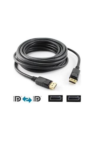 Displayport To Display Port Bağlantı Kablosu Dp Erkek 5 Metre
