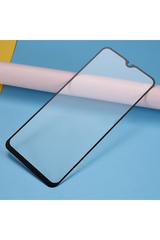 Oppo Realme 5 3D Full Kaplama Tempered Cam Ekran Koruyucu Siyah (195147251)