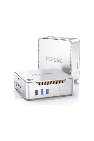 Nipogi GK3 Plus SMARTWORKS N100 16 GB 1 TB NVMe SSD W11H Mini Pc