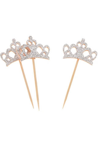 Homyl Doğum Günü/düğün Partisi Dekoru Için 10 Gümüş Gümüş