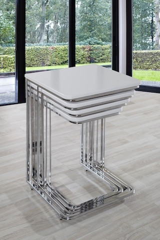 Vegas Zigon Sehpa - Mdf Üzeri Pvc Mebran (239089196)