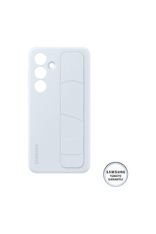 Samsung Galaxy S24 Uyumlu Kordonlu & Standlı Silikon Kılıf