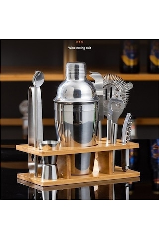 Joyjadehub Ambition Paslanmaz Çelik Mikser Seti, Kokteyl
