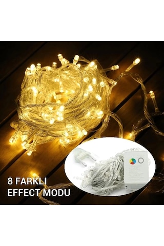 Yılbaşı Günışığı Led Işık Fonksiyonlu 10mt