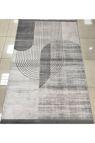 Padişah Halı Santo 75188 995 Serisi Akrilik Salon Oturma Yatak Odası Halısı Gri