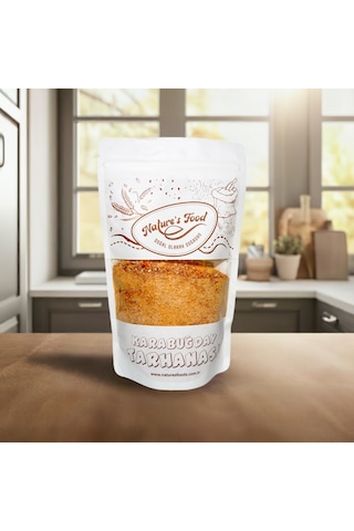 Karabuğday Tarhanası 400gr Karabuğday Unu, Kırmızı Biber, Yoğurt, Nohut, Domates, Soğan.