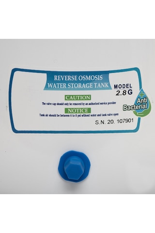 Tank Su Arıtma Cihazı Tankı Deposu 2.2 Galon 8 Lt