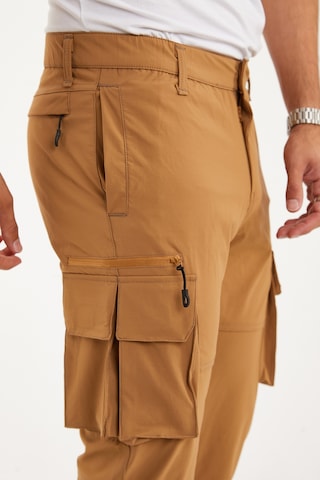 Camp Scoutland Camp528 Outdoor Tactical Su İticili Likralı Yazlık Erkek Taktik Pantolon Hardal