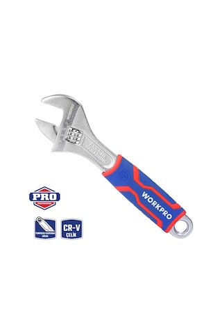 Workpro Wp272011 200mm Cr-v Profesyonel Kurbağacık Anahtar