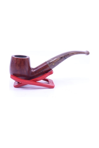 Şahin Sarı Yıldız Bent Billiard 9mm Filtreli Akrilik Saplı Pipo Mod L-10 247787