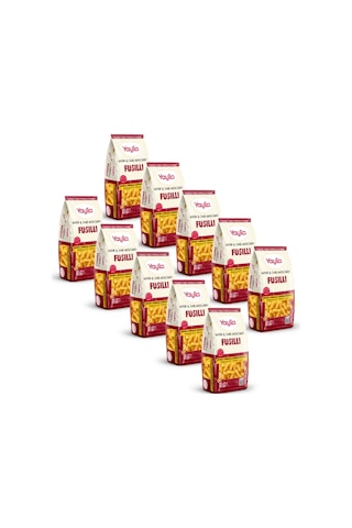 Yayla Mısır Ve Sarı Mercimek Fusilli Makarna 400 G X10