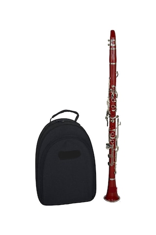 Sonor 4 Yüzük Amati Stil Oxford Çantalı Bordo Sol Klarnet Seti