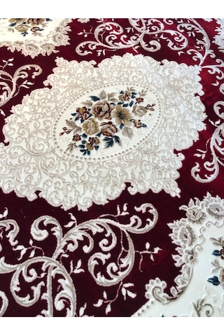 Luxess Halı Dizayn 1090 Bej İskandinav Bohem Tarzı Desen Hav Vermez Tozumaz Modern Halı Renkli