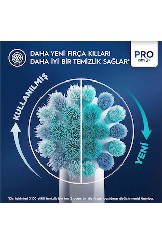 Çocuk İçin Frozen Şarjlı Diş Fırçası Yedek Başlığı 2 Adet Diğer