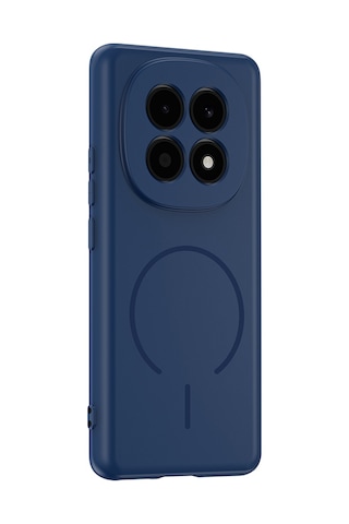 Maks Technology Redmi Note 15 4g Kılıf M-safe Şarj Özellikli Mkst Meta Kapak - Lacivert