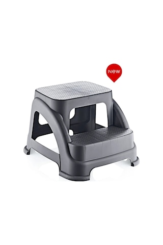 Merdivo Küçük Basamaklı Tabure 38x43x28 Cm Royaleks-81932 Çok Renkli