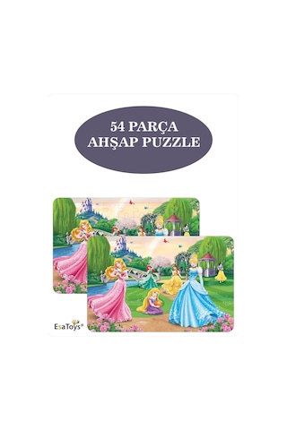 Ahşap 54 Parça Çocuk Puzzle-93