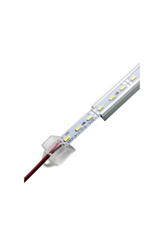 12 Volt Alüminyum Kasalı 5730 Ledli Çubuk Led Bar Gün Işığı 3000-3200k Şeffaf Cam