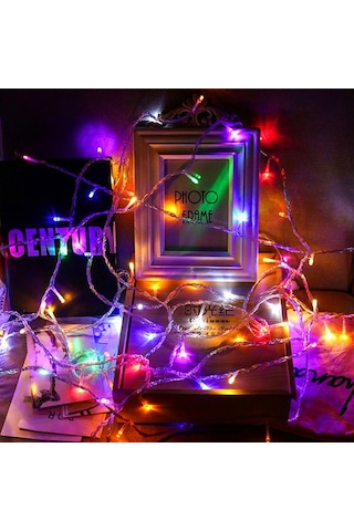 Rgb Led Işık, Pirinç Led 10 Metre, 100 Ledli Yılbaşı Ağaç Işığı