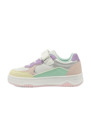 Lumberjack Port 6fx Beyaz Kız Çocuk Sneaker 000000000102124373 Beyaz-mor-sarı