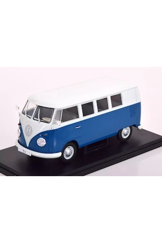 1:24 Ölçek Whitebox 1960 Volkswagen T1 Diecast Metal Minyatür Model Araba 15cm