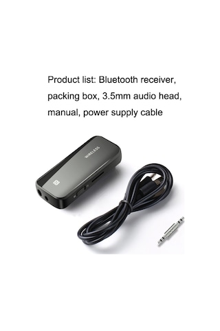 Sones T40 2'si 1 Arada Bluetooth 5.1 Alıcı Nfc Verici Araç Aux Adaptörü