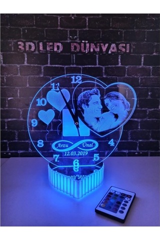 Hediye 16 Renkli Kumandalı Led Lamba
