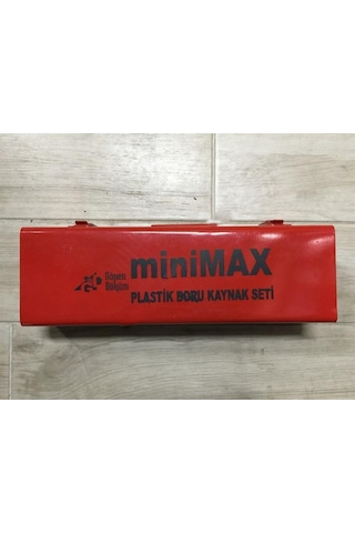 Gönen Döküm 600 Watt Minimax Plastik Boru Kaynak Makinası Seti Metal Çantalı