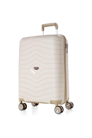 Ççs 5242 Polipropilen Kabin Boy Valiz-beyaz Beyaz