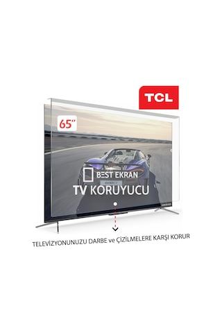 Tcl 65p79k Tv Ekran Koruyucu - Tcl 65" İnç 165 Ekran Qled Kırılmaz Ekran Koruyucu